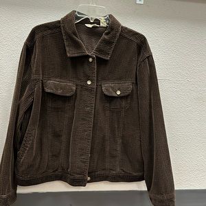 J Jill Corduroy Jacket XL